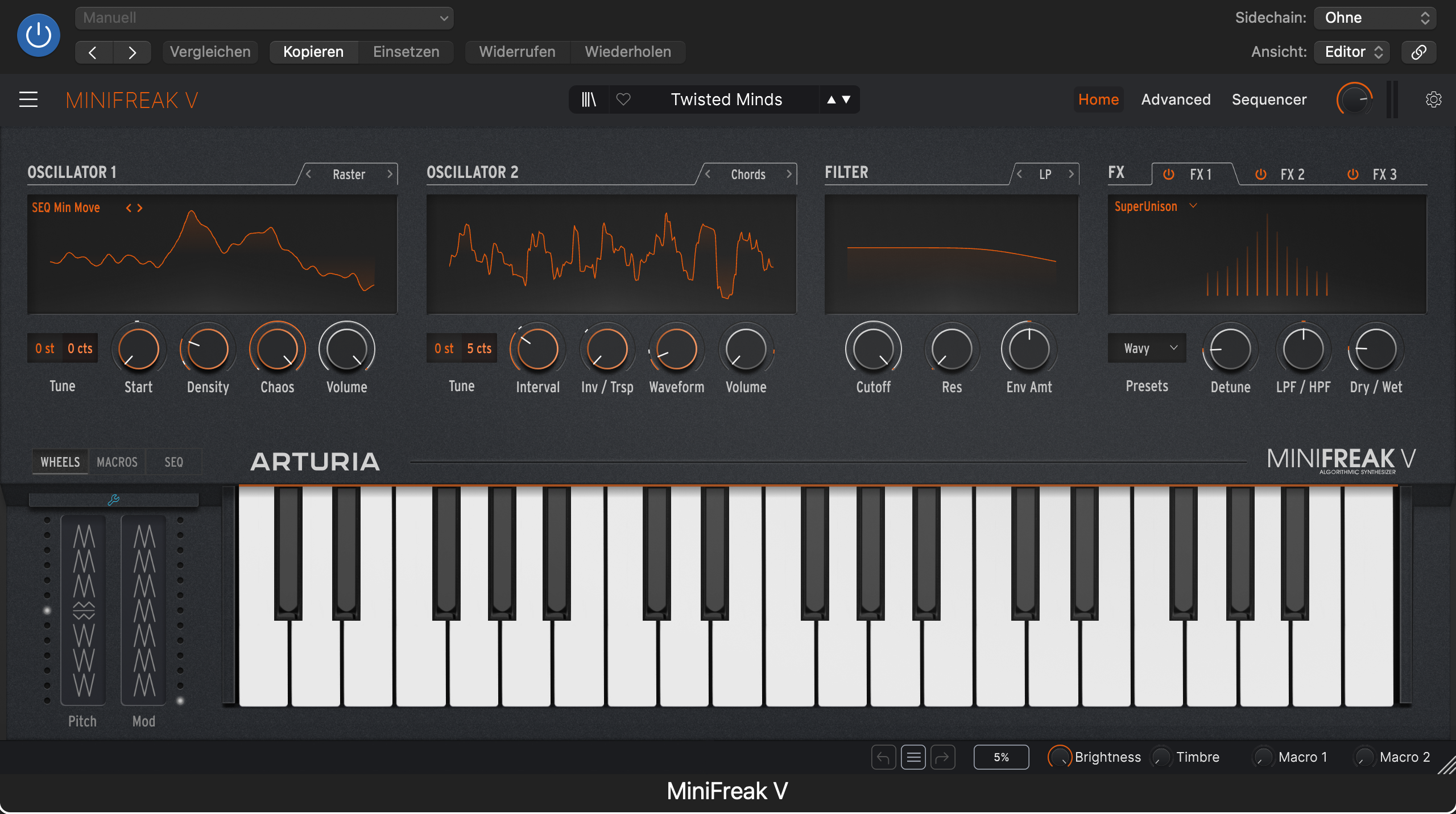 Arturia Minifreak V
